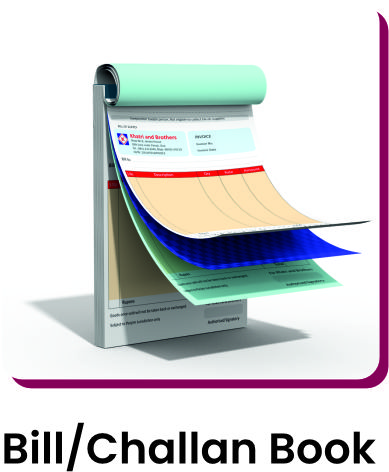 Bill Challan Book Printing